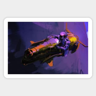 Hoverbike Sticker